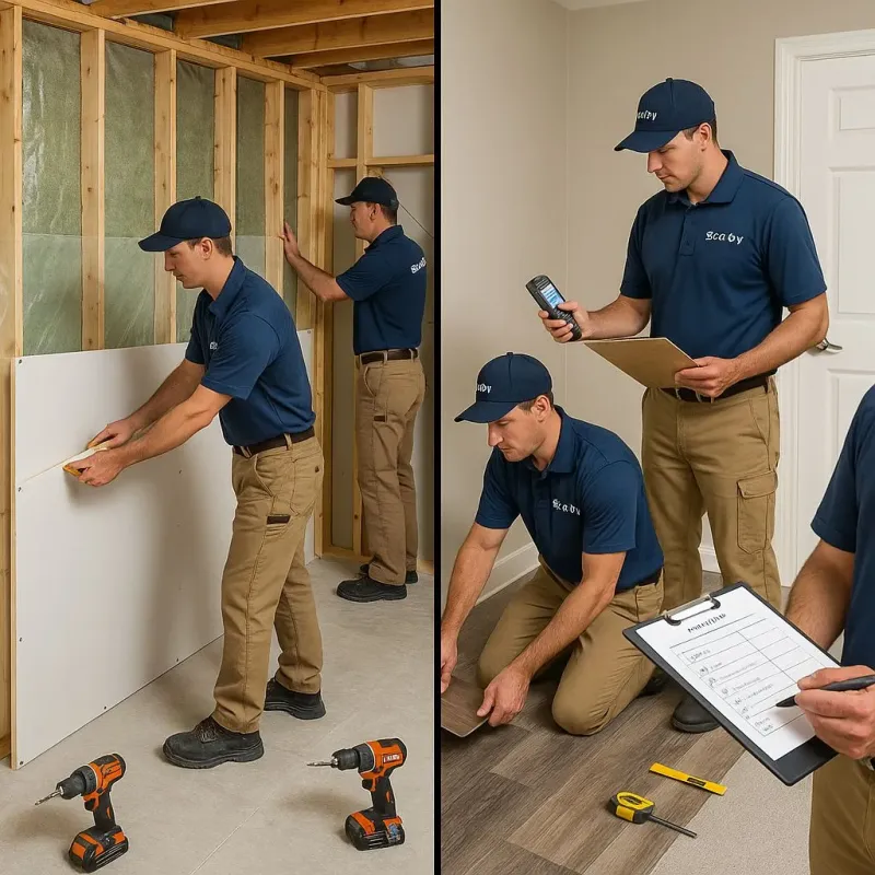 Repairs and Reconstruction process in Splendora, TX