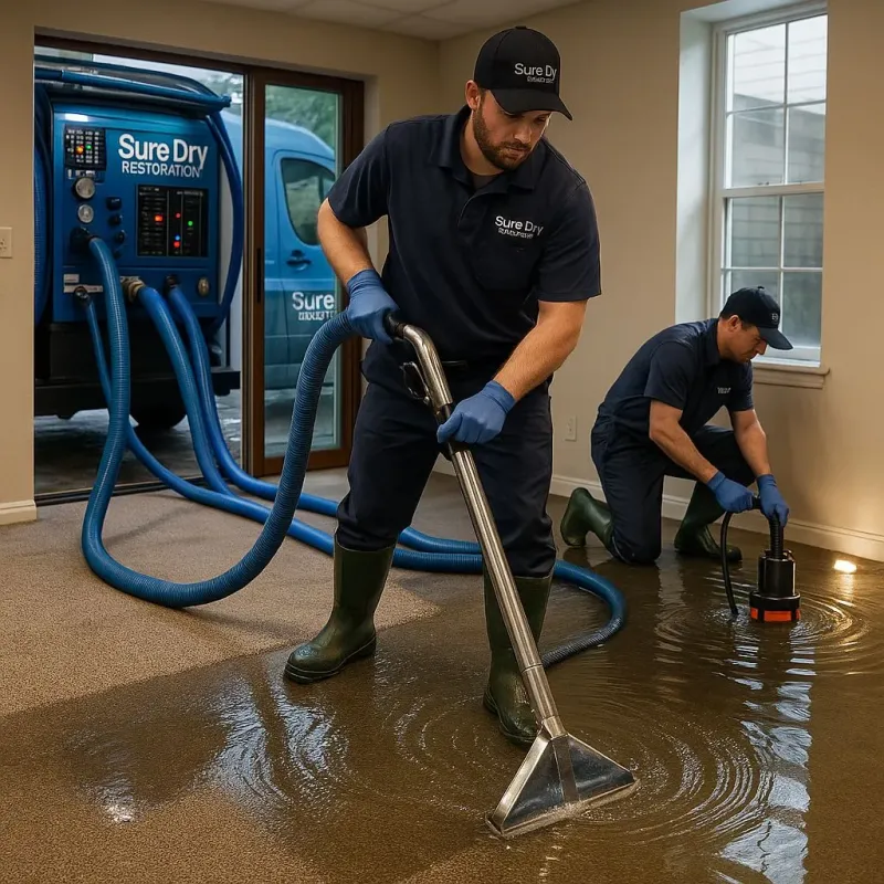 Water Extraction and Removal process in Splendora, TX